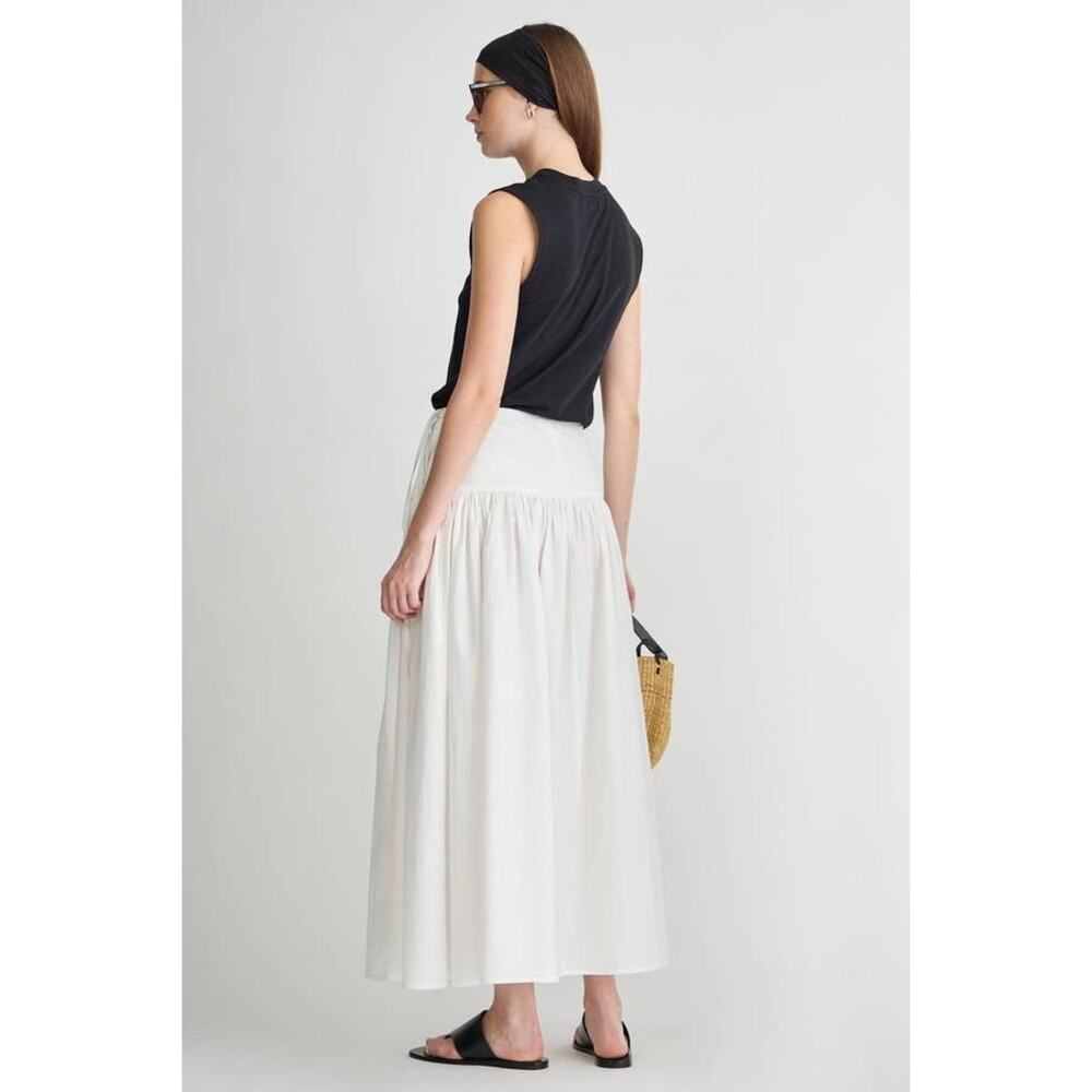 Apiece Apart Angeli Maxi Skirt in Cream 0 - Picture 3 of 3